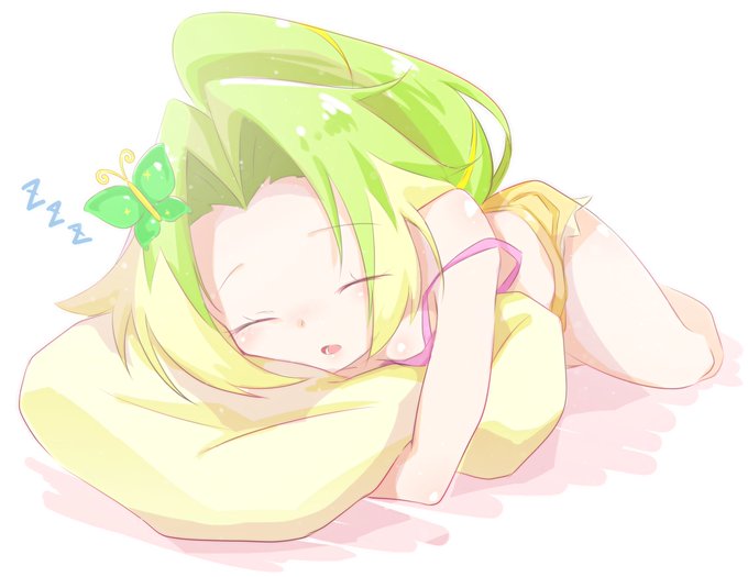 お題箱より「おひるね」です。落書きクオリティでそーりー 