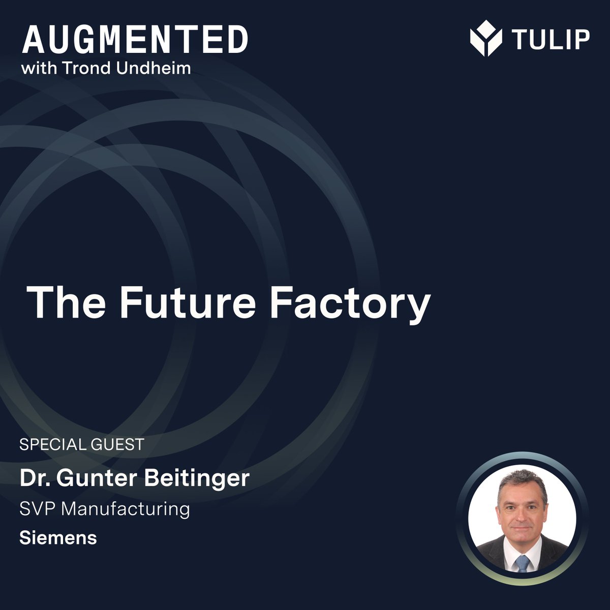 Joining us on the show this week to speculate on #digitaltransformation and #thefuturefactory, we have <a href="/beitgugb/">Dr. Gunter Beitinger</a>, SVP of #Manufacturing: Head of Factory Digitalization and Product Carbon Footprint/SiGreen at <a href="/Siemens/">Siemens</a>. Futurist <a href="/trondau/">Futurist Trond Arne Undheim</a> hosts. Listen here: ow.ly/QGom50Jh75C