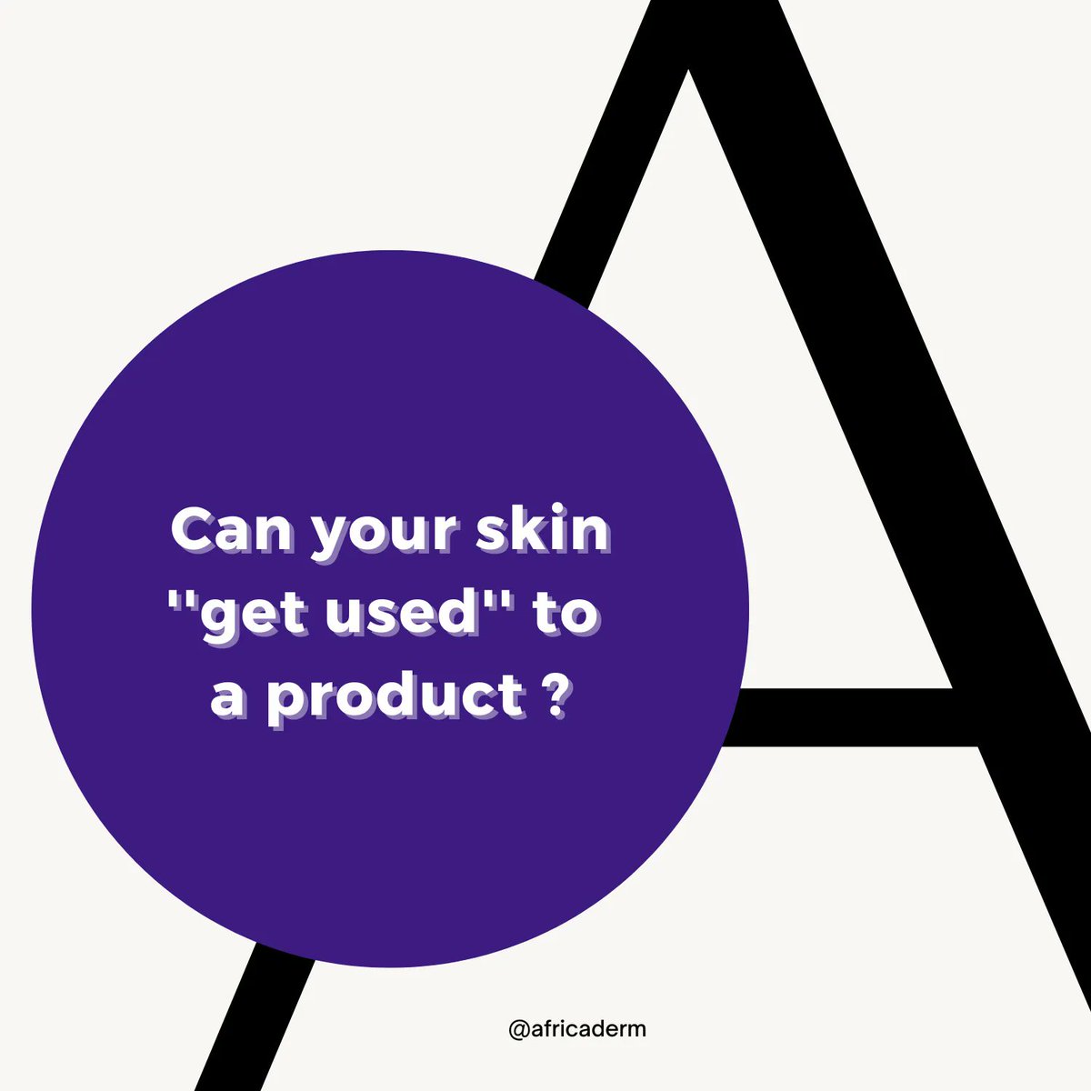 Active ingredients in your products aren't going to change in any way that would make it stop giving you results, so unless your skin condition changes or the product is re-worked with different ingredients, you shouldn't see any drop off. 🙌🏿