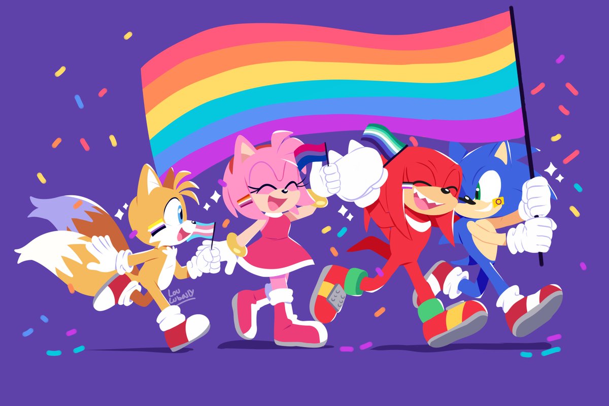 Sonic the Hedgehog on X: By the Mania, For the Mania. Happy 4th  Anniversary, Sonic Mania! 🖌️: @tyson_hesse  / X