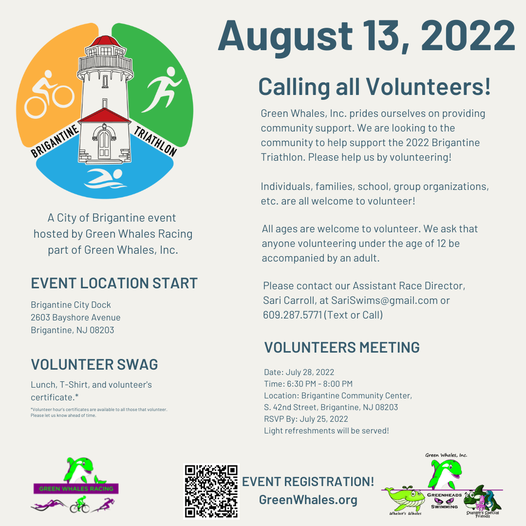 GreenWhalesRace's tweet photo. Registration is open for this year's Brigantine Tri! https://t.co/eaV53xzin6