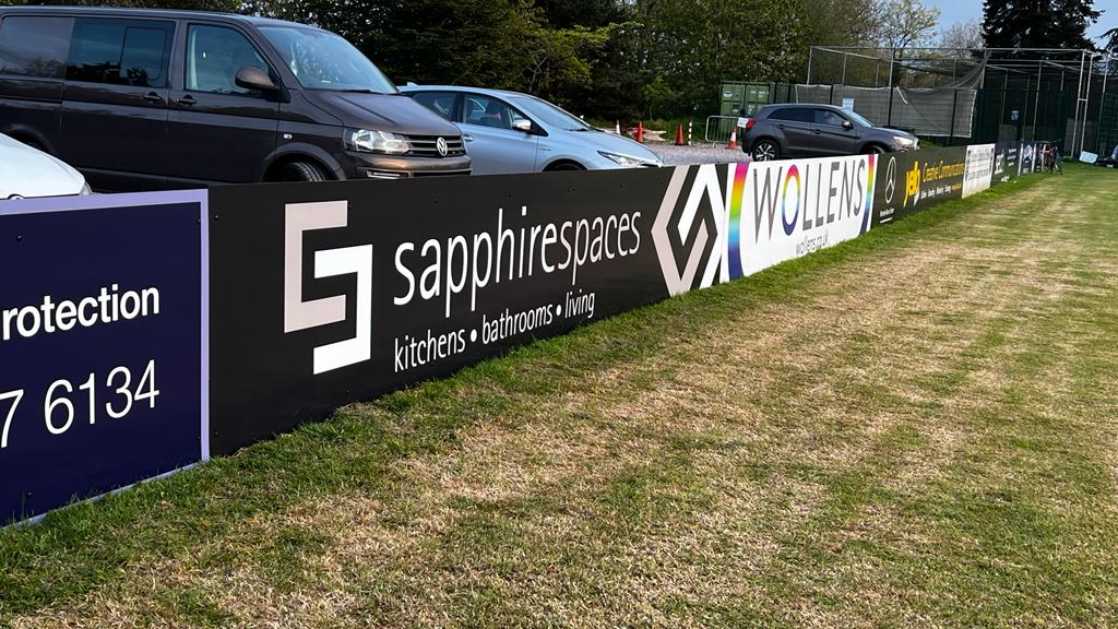We're really pleased to support Exeter Cricket Club and proud to see our Sapphire Spaces board taking pride of place at the County Ground🏏 We'd like to wish all the teams there a very successful season!