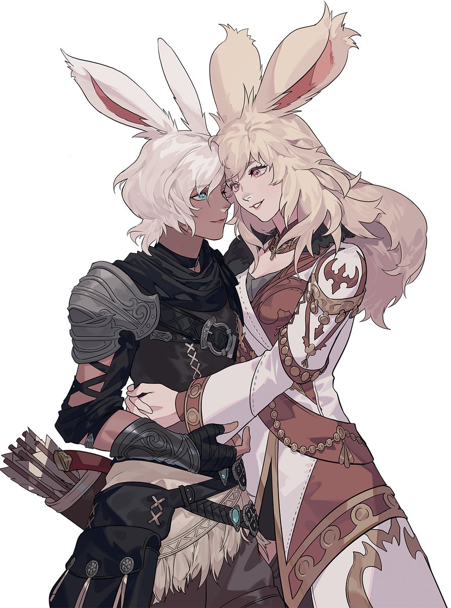 「OCCP🐰🐰
with @forgivenshatter 」|Jackduのイラスト