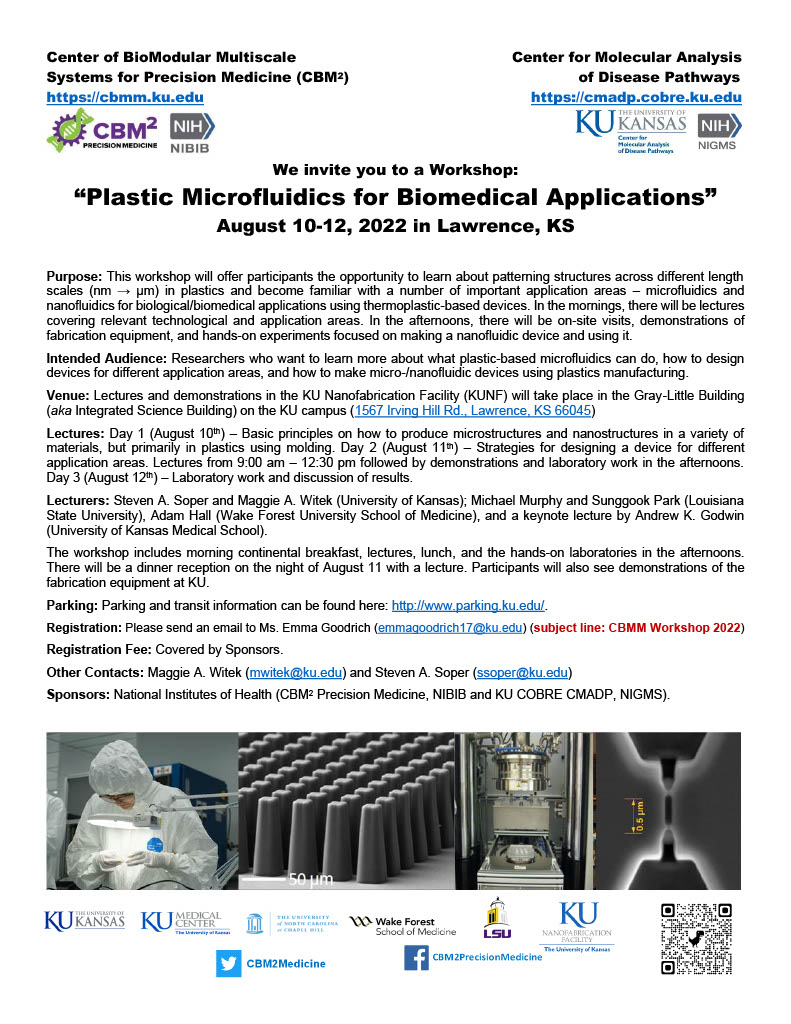 Cbm2Medicine's tweet photo. Mark your calendars! CBMM will be hosting a three-day workshop this fall,  from August 10th to the 12th. See the flyer for further details. https://t.co/tAAwVyGSIW