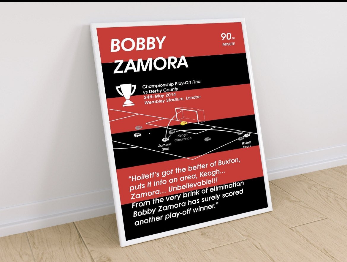 Announce competition 📣      When we hit 3,000 followers I will be giving away this iconic framed print. All you have to do is RT and follow #QPR