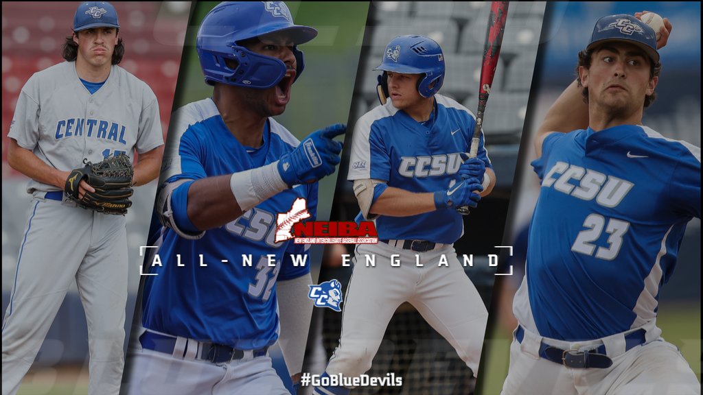 The Blue Devils had 4⃣  earn ⚾️ All-New England honors today! 👏

🔵⚪️#GoBlueDevils