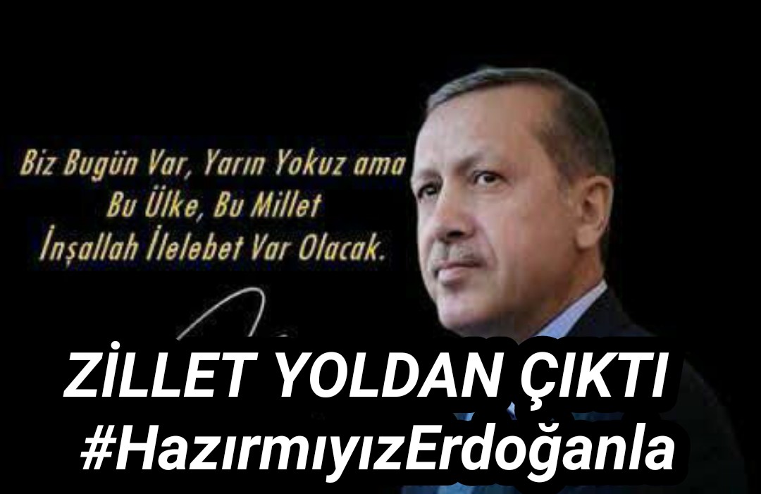 Mutluluğunu yüksek sesle anlatma çünkü hasedin uykusu çok hafiftir🌺🌴 ZİLLET YOLDAN ÇIKTI ##HazırmıyızErdoğanla