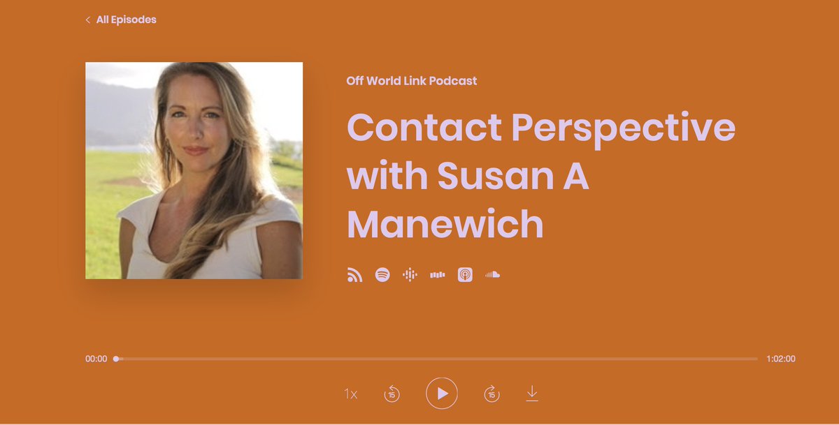 susanmanewich's tweet photo. Latest interview with https://t.co/yZBiR4f9qK #consciousness #metaphysics #ufo #etintelligence #emotionalintelligence #reincarnation #experiencer  https://t.co/YLC0YbyVx7 https://t.co/d2TLocdc4j
