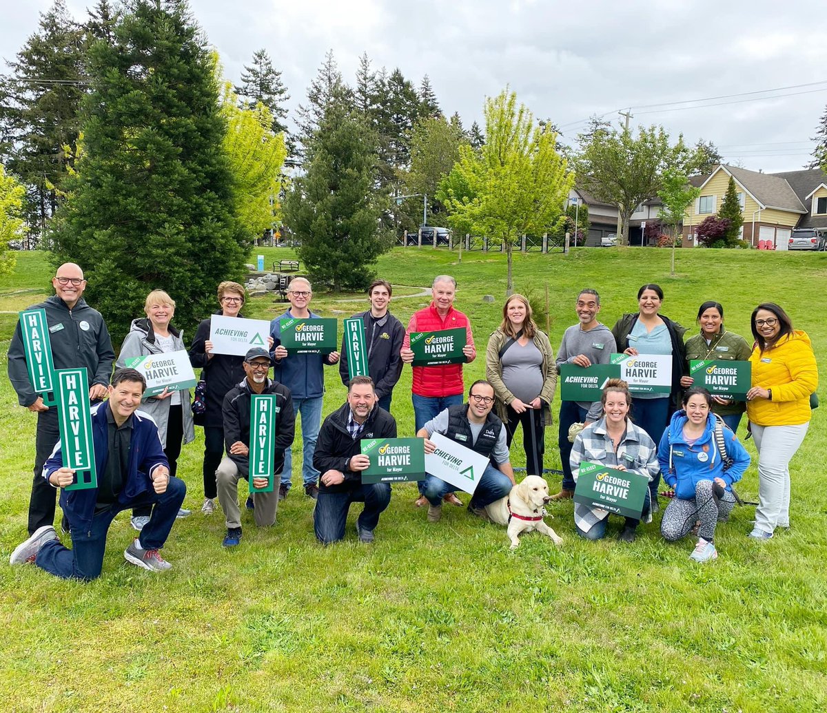 MeeraKGill's tweet photo. Setting high standards, Mayor Harvie is running for reelection in Delta with qualified, diverse and gender balanced team. If he can, so should the others. Canadians deserve #womeninpolitics @EqualVoiceCA @cafreeland @PnPCBC https://t.co/5JT7wY4WVn