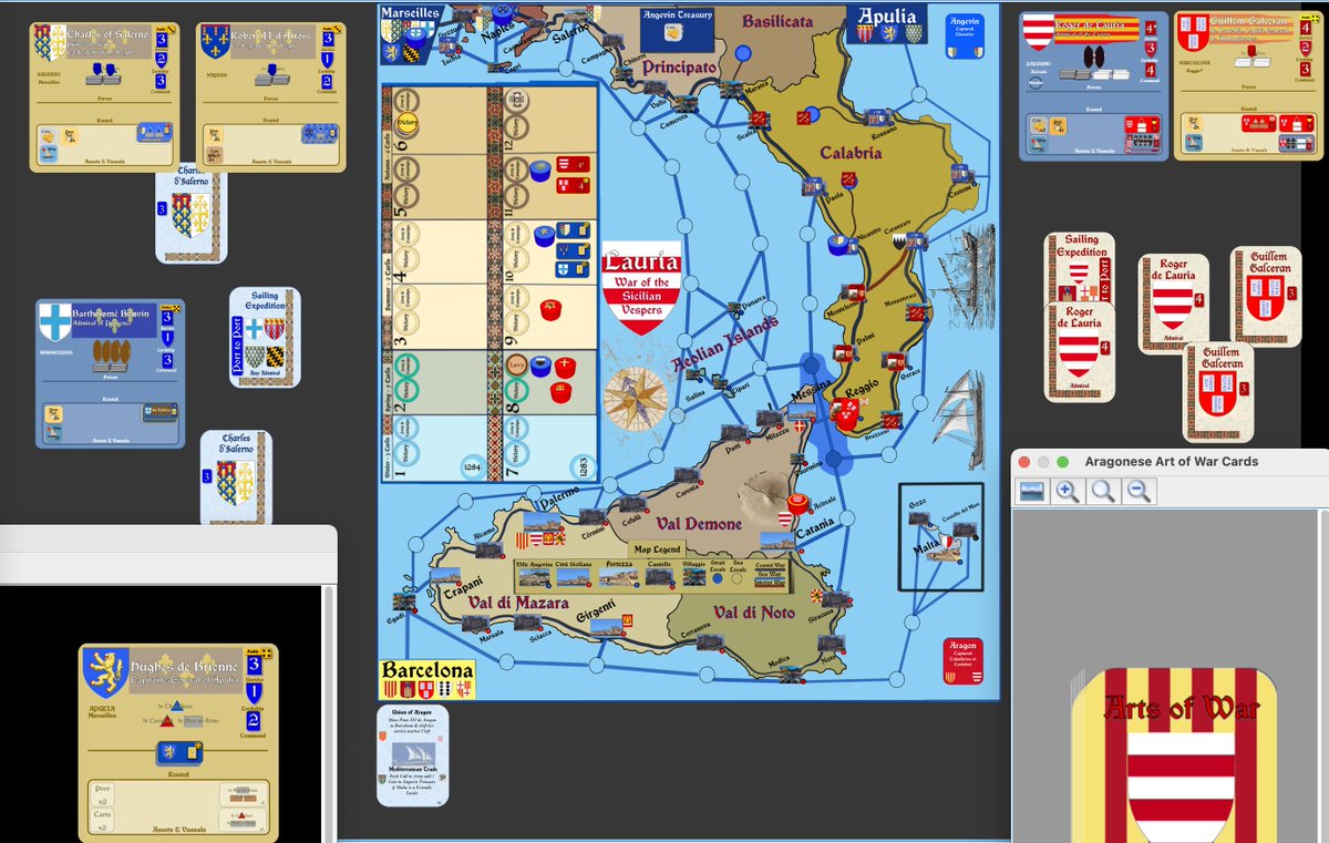 smarkg52's tweet image. Vassal module ready to go for #SDHistCon Levy &amp;amp; Campaign Fest!