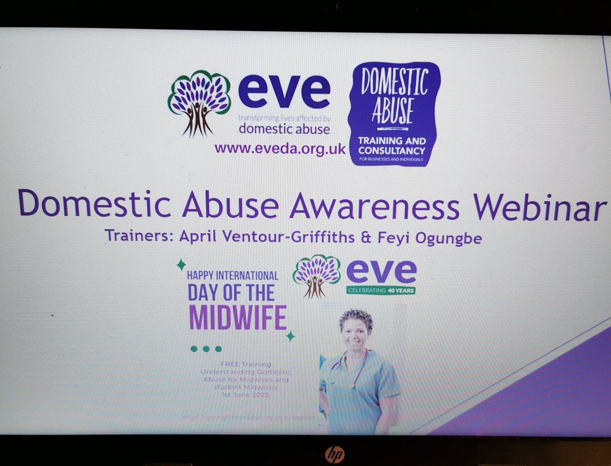 Thank you to Midwives from Coventry, Northampton and Kettering who registered for our domestic abuse awareness webinar. Great session with good engagement.
#DomesticAbuse #Midwives #Training #Awareness