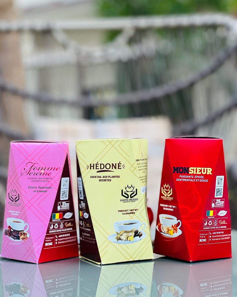 KayesMusso's tweet photo. Notre nouveau bébé pour les gentlemen est la tisane « #MONSIEUR », comme son nom l’indique. Ce produit riche en vitamines est un véritable tonifiant; il fera le bonheur de son utilisateur et la fierté de sa partenaire! Messieurs, tenez-vous prêts! https://t.co/0BD6p18x7B