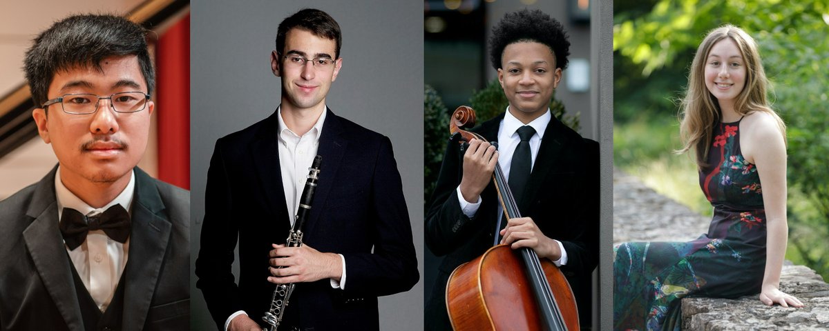 Congrats to our 2022 Kathleen Price and Joseph M. Bryan Youth Concerto Competition winners! Co-winners of Young Artist Div.: Ritchie Bui of @ECU &amp; Matthew Svec of <a href="/unc/">The University of North Carolina at Chapel Hill</a>. Jr. Div.: Tristen Johnson of <a href="/rolesvillerams/">Rolesville HS</a> &amp; Amelia Posner-Hess of Carolina Friends School. #youngmusicians