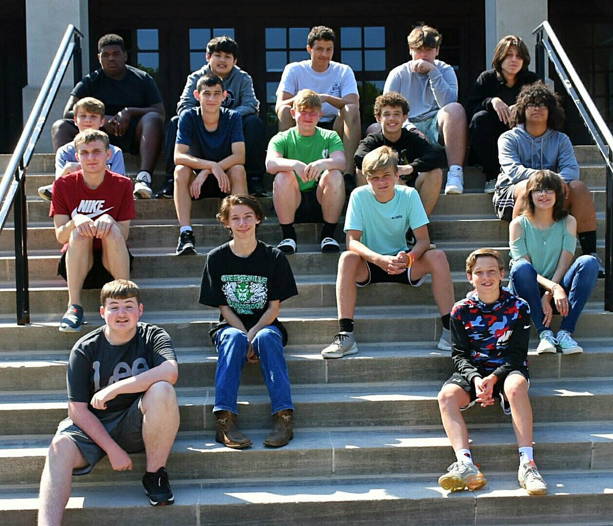 kimbgass's tweet photo. Newest Greene Devils arrived at GHS this morning! As 1 stated "Ready to Get READY!" ❤️💚❤️ #DestinedDEVILS #GPromise2022 #Classof26 @GreenevilleCity https://t.co/zSaMX3Z9YT
