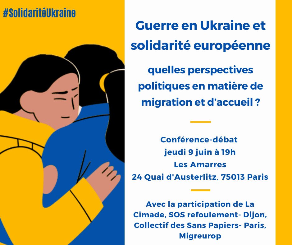 VoxPublic_'s tweet photo. une conférence essentielle #solidaritéUkraine #exil #RefugeesWelcome https://t.co/dkcev3ZgpT