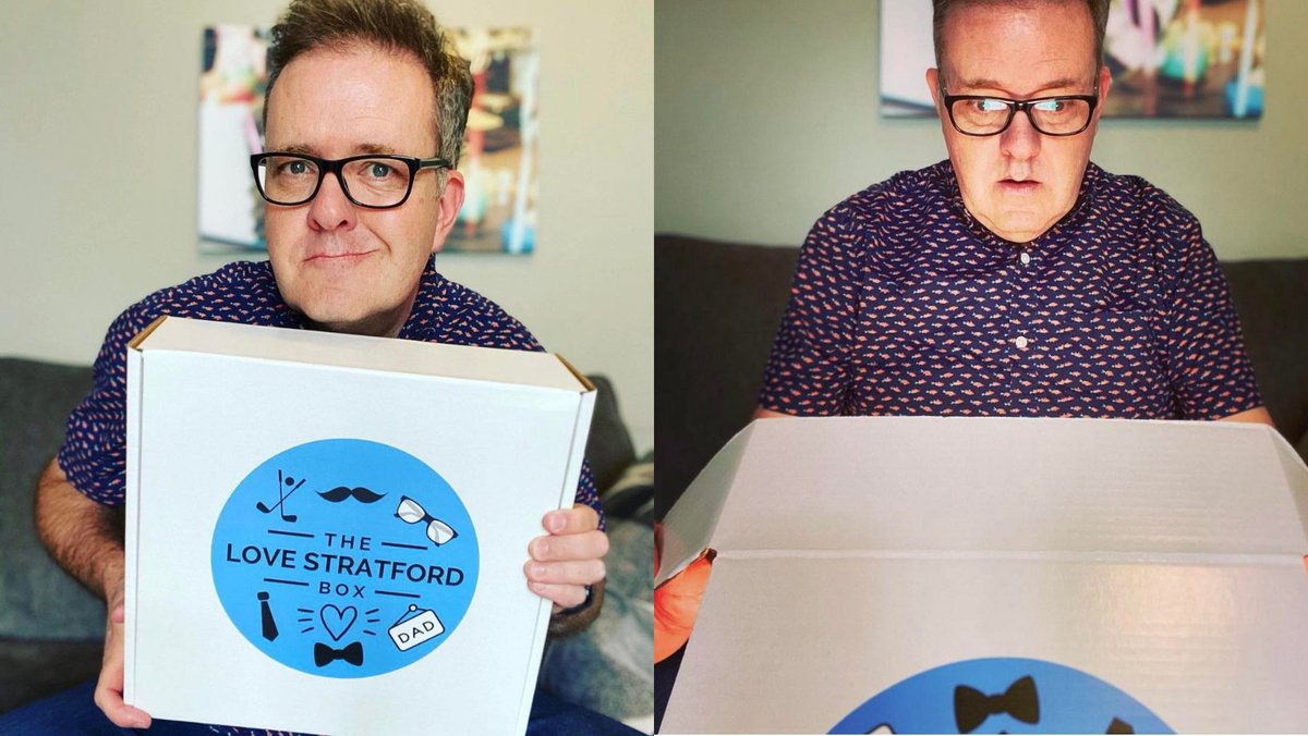 The Love Stratford Box - Father's Day Edition is OVER 50% SOLD🎁 We know Dad will love it; <a href="/brittlestar/">Brittlestar</a> says so himself "I was shocked at what was inside The Love Stratford Box - Father’s Day Edition..." Purchase here➡️ visitstratford.ca/lovestratfordb…