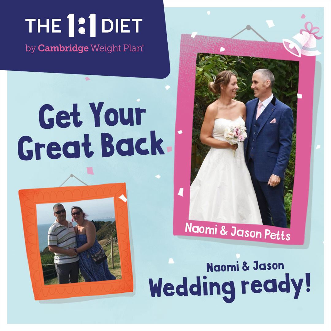 CWPCarla's tweet photo. Naomi and her husband, Jason, the existing holders of our 'In It Together Slimmers Award', didn't let Covid get in the way of their wedding plans and used it as an opportunity to continue their weight-loss journey.
Take a look at their story here
https://t.co/ajTzp8n4HG https://t.co/w7wA38d6lk