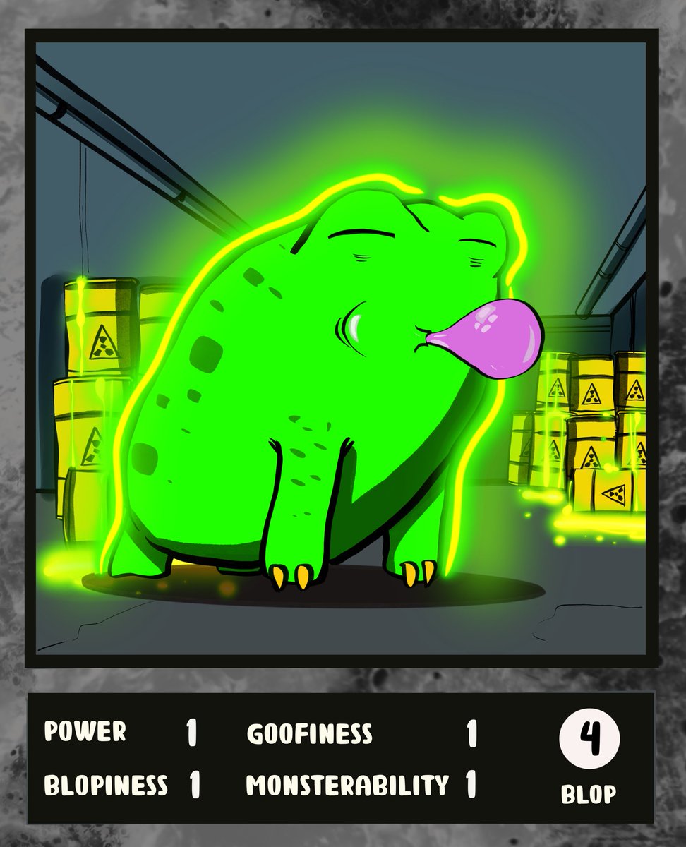 CrypFennecs_NFT's tweet photo. Alright guys. 
After a successful Genesis Mint for @blopsMeta $XPR and ahead of Phase 2.

I’m giving away: 
1. One Blop  👹👹

2. 2000 $XPR ⚛️⚛️

1. Comment below your Fav Blop? 👇
2. Like/ Re- Tweet ⚓️
3. Tag 2 People 🎯 https://t.co/uwws8NEJxR