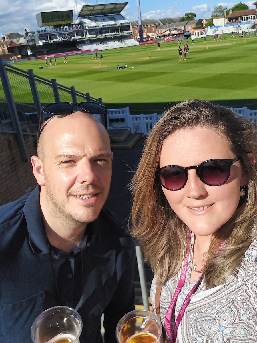 Lex_Venn's tweet photo. Guess who's got a babysitter... @SomersetCCC #streaminstyle https://t.co/i3QFHVyu4q