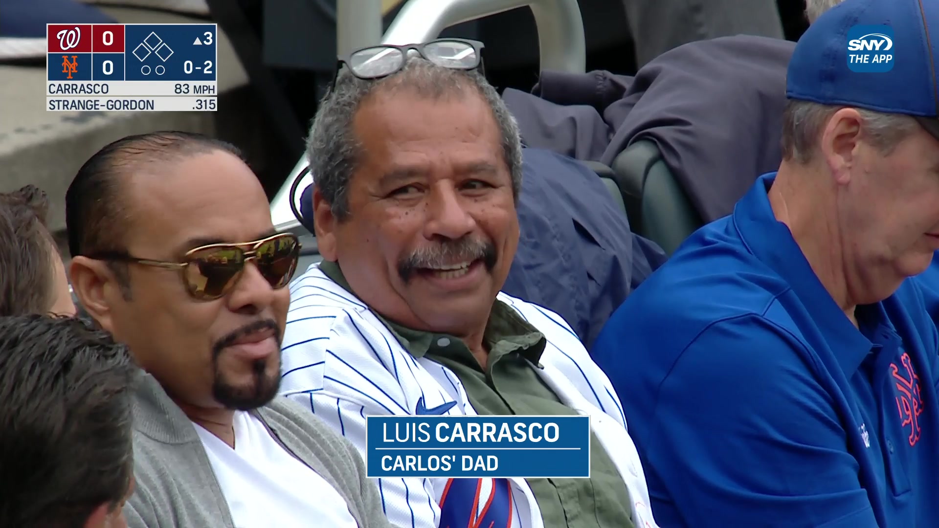 SNY Mets on Twitter: "Carlos Carrasco's father is here to watch his son  pitch at today's game! https://t.co/8YZ0y0Q0VD" / Twitter