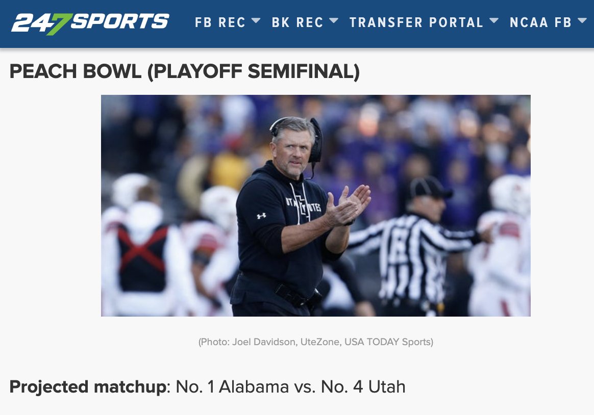 RedditCFB on Twitter "Utah and Alabama have met once in the 2009 Sugar