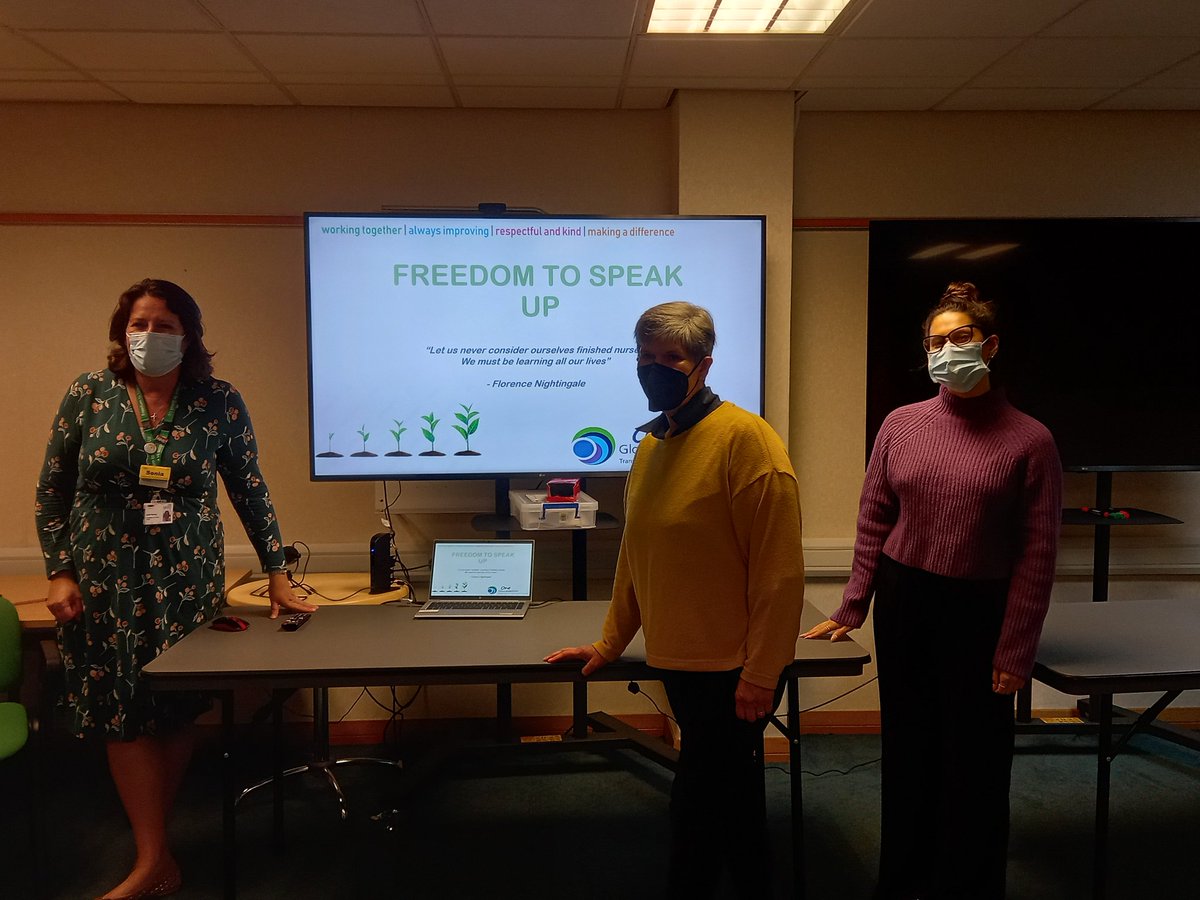 mathiesonl60's tweet photo. Fantastic presentation from Becky 1st year student with #practiceeducationteam @LBlandfordGlos @BeckyDaRN1 @GlosHealthNHS, @AdultnursingUOG who delivered her project on how we can support students to speak up. Thank you @SoniaP_LiA for all your support #excitingnextsteps https://t.co/OGTPQZ450s
