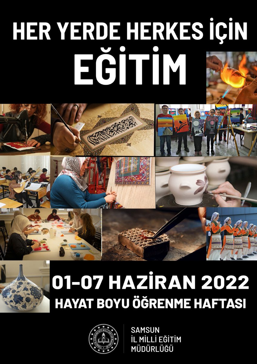 Öğrenme beşikten mezara kadar devam eder. #HayatBoyuÖğrenenSamsun

<a href="/tcmeb/">Millî Eğitim Bakanlığı</a> <a href="/sdulger43/">Sabahattin DÜLGER</a> <a href="/mebhbogm/">MEB Hayat Boyu Öğrenme Genel Müdürlüğü</a>
<a href="/samsunmem/">Samsun İl Milli Eğitim Müdürlüğü</a> <a href="/gokhanmurat1/">Murat YİĞİT</a>