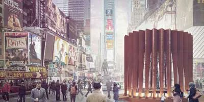 CSIConstruction's tweet photo. New York pavilion embeds Wyoming landscape in center of urban Manhattan https://t.co/bXReUTEW73 #architecture #lamented #materials #pavilion #steel #timber #wood @NYCxDESIGN @SpecifierMagCSI https://t.co/hXZV20TtFg