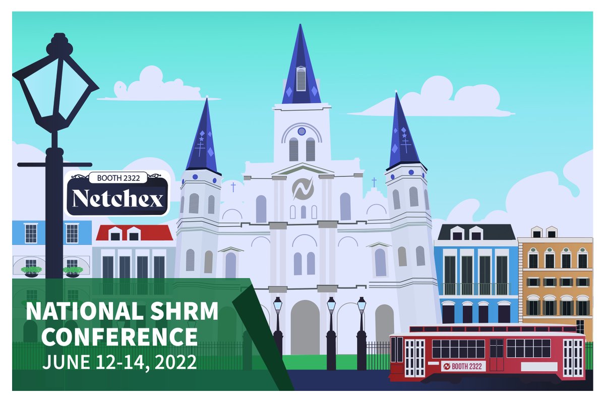 Netchex's tweet image. This year&apos;s National @SHRM Conference &amp;amp; Expo is in New Orleans (June 12-15)! As the hometown favorites, we are eager to show everyone how to make #Payroll &amp;amp; #HR Big Easy with #Netchex! bit.ly/3GEL306 #SHRM22