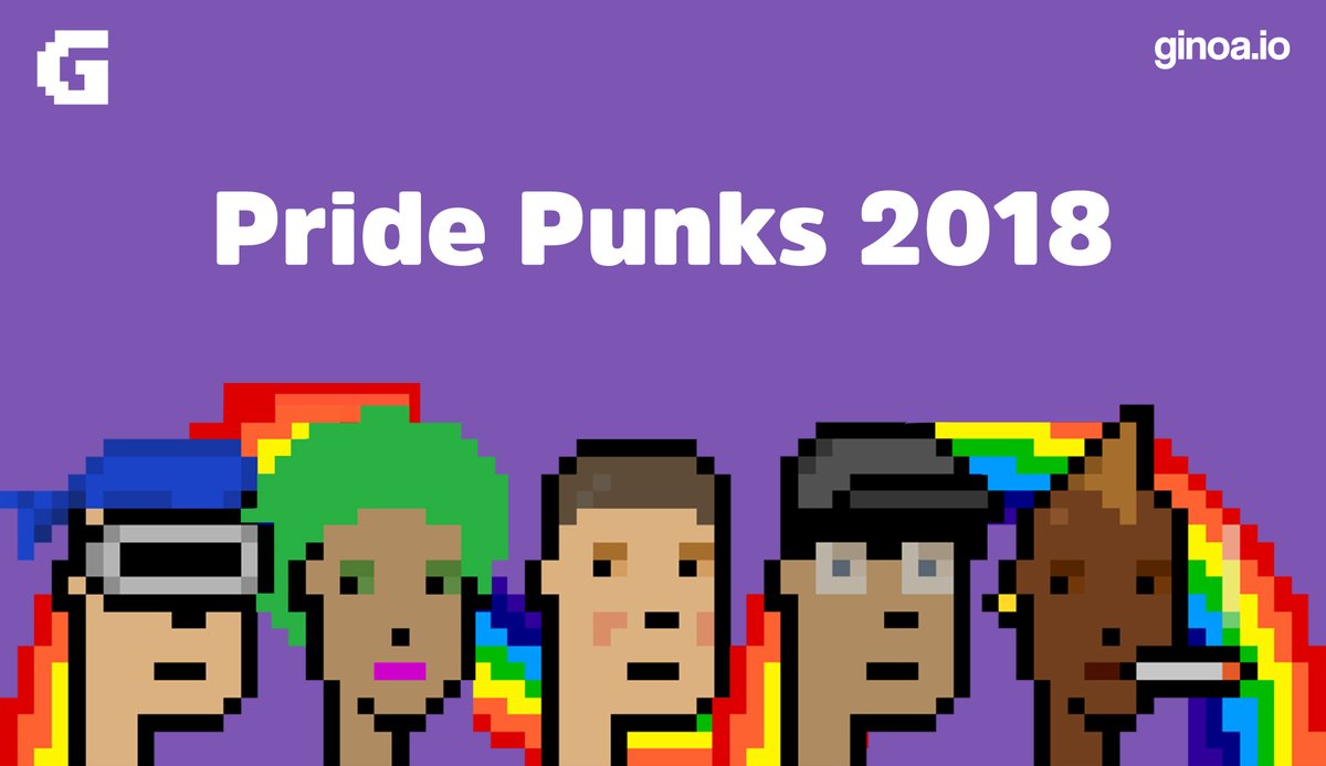 ginoa_io's tweet photo. Let's just say we can't resist the lure of @pridepunks2018 🌈.

Pride Punks is The original Punk derivative from 2018.
#Ginoa had made 28 purchases and it's just the beginning 😎

https://t.co/oza8iEsHvq

#PrideMonth #pridemonth2022 #Pride2022 #Blockchain #PRIDE https://t.co/HCbZej18qb