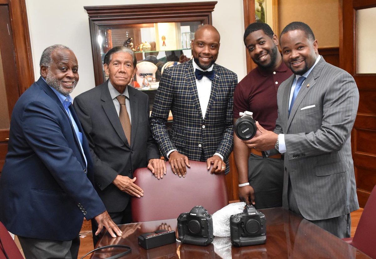 Thank you <a href="/CanonUSA/">CanonUSA</a> for your generous gift of cameras and lenses to help us continue to tell the story of Claflin University by providing footage that will be archived as part of <a href="/GettyImages/">Getty Images</a> Photo Archive Grants for Historically Black Colleges and Universities.
