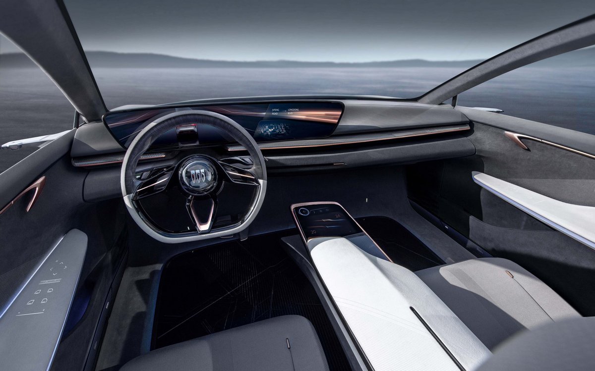 JustinSmith002's tweet photo. The Buick Electra-X Concept debuts with GM’s BEV3 architecture, sleek design, 21-inch wheels, Super Cruise driver-assist technology, 30-inch freeform display, as well as iKey. The EV concept previews the direction Buick is taking with their EVs in China. #GM #Buick #ElectraX https://t.co/E9isoN4G4T