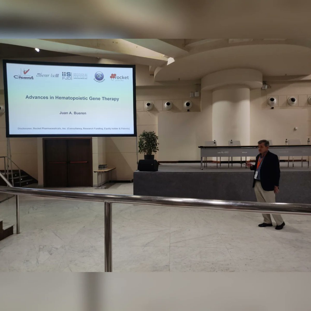 BioInn_CIEMAT's tweet photo. Great Science Days at #SETGYC2022!!! Congratulations to the organizers for the congress and for the Gene Editing symposium!!! @SETGyC #GeneTherapy  #geneediting #celltherapy #advancedtherapies https://t.co/AFLszGt4V3