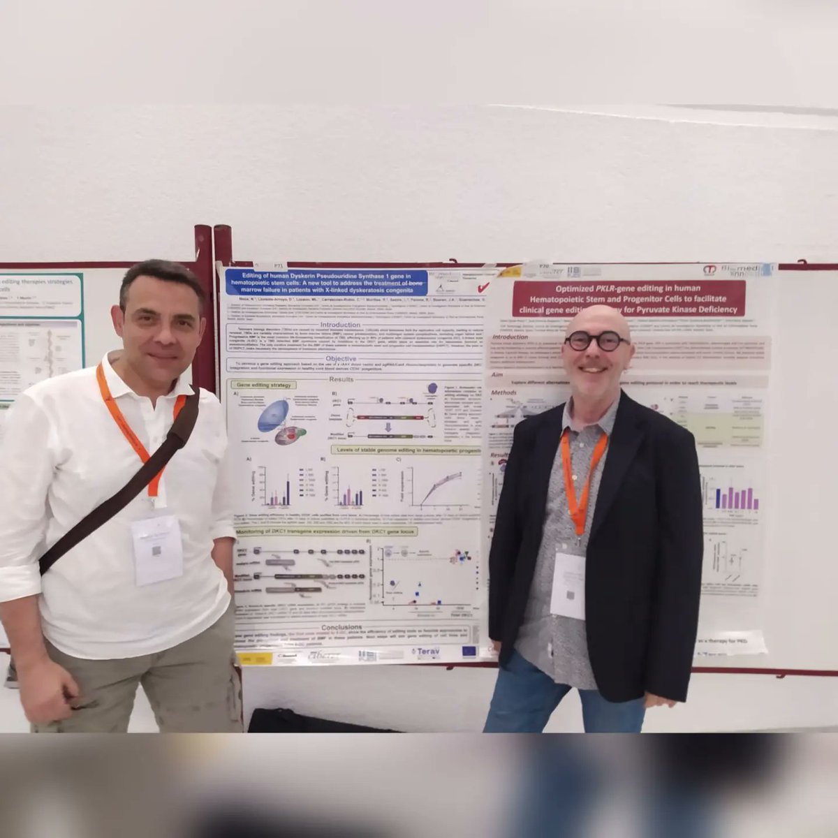 BioInn_CIEMAT's tweet photo. Great Science Days at #SETGYC2022!!! Congratulations to the organizers for the congress and for the Gene Editing symposium!!! @SETGyC #GeneTherapy  #geneediting #celltherapy #advancedtherapies https://t.co/AFLszGt4V3