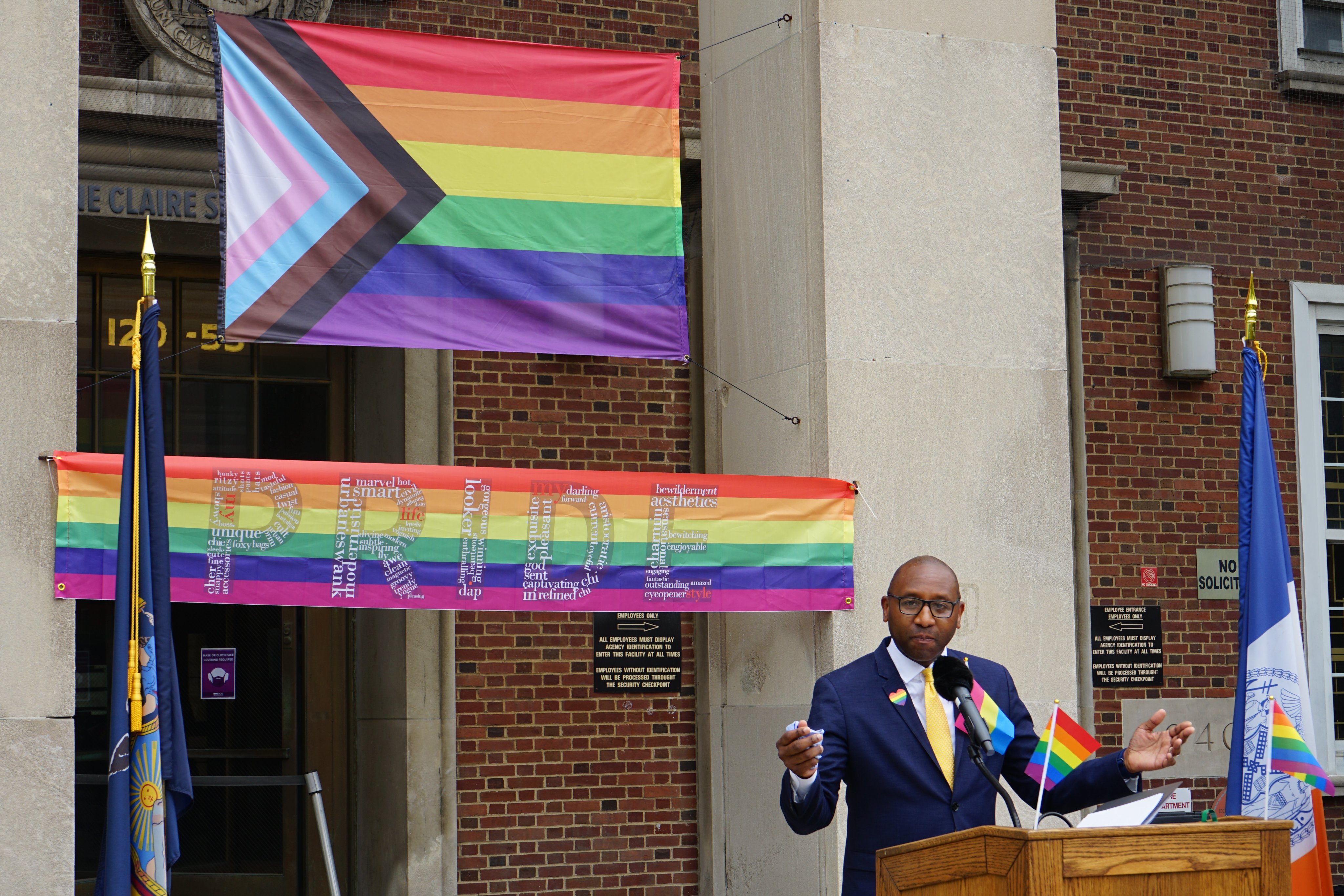 Queens Borough President Donovan Richards on X We re kicking off Pride Month the only way we know how to at Queens Borough Hall With lots of fun and lots of love. Thrilled