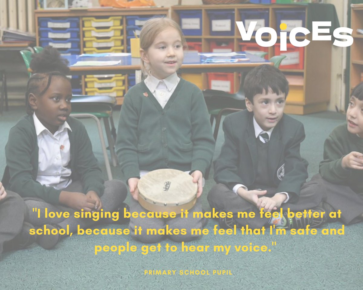 Over the course of a teacher's career, coaching one primary school teacher to deliver high-quality music activities in their classroom could benefit up to 900 children. Donate today to support our efforts to empower more children to use their voice.

➡️buff.ly/3ktB3wo