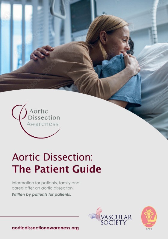 In #PatientParticipationWeek, we thank the team of patients who produced our new resource #AorticDissection: The Patient Guide, endorsed by <a href="/VSGBI/">Vascular Society</a> &amp; <a href="/SCTSUK/">SCTS UK</a>. Since launch in May, #Aortic centres ordered 1200 paper copies and there were 1300 PDF downloads. bit.ly/3M6CQ5Z