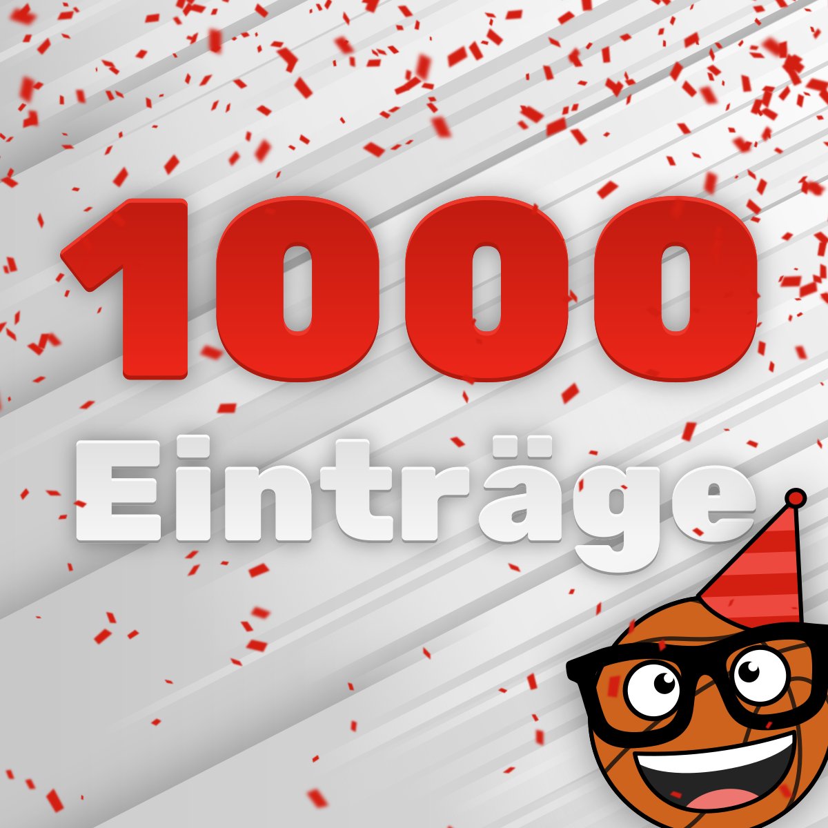 statsbuddy's tweet photo. Die Marke von 1000 eingetragenen Spielen ist geknackt!😃🥳💪🏼

Durch viele coronabedingte Spielausfälle im Winter schien es als würde der "Meilenstein" erst im Herbst fallen, aber ein starker April und Mai haben dafür gesorgt, dass es doch noch in dieser Saison geklappt hat 🤩🏀🤓 https://t.co/SeFCOpGWk0