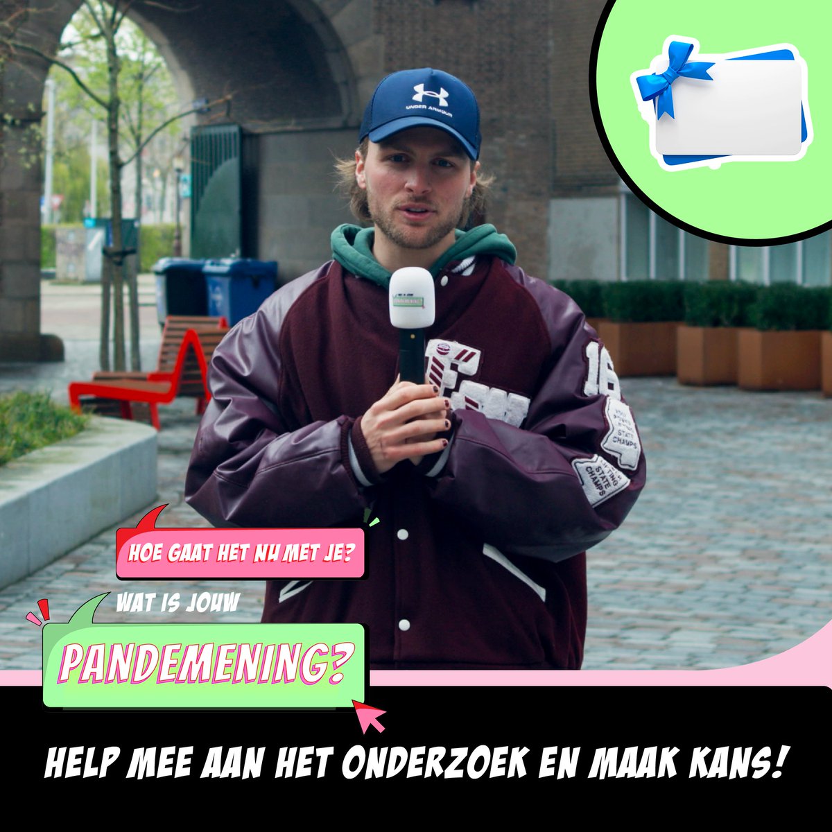 Ben jij 16 t/m 25 jaar? Wij horen graag hoe het met je gaat. Ben je eenzaam? Ervaar je stress? En hoe heeft de coronaperiode invloed gehad op jouw leven? Help mee een boost te geven aan de gezondheid en het welzijn van jongvolwassenen in Nederland. Check pandemening.nl