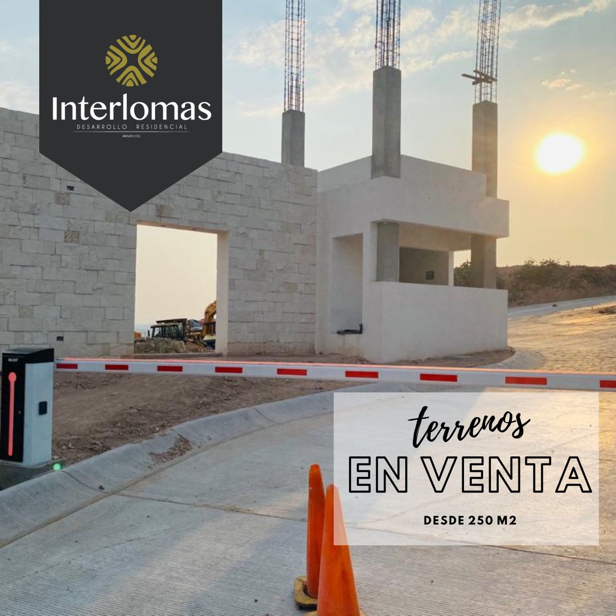 InterlomasIrap's tweet photo. Hoy en día la seguridad es una prioridad.
En Interlomas Residencial, le damos la debida importancia por lo que contará con diversos accesos controlados y un muro de acometida.
Terrenos listos para entrega
Llama hoy o envía un WhatsApp al 📲 462 142 0400 https://t.co/Znic7IYirq