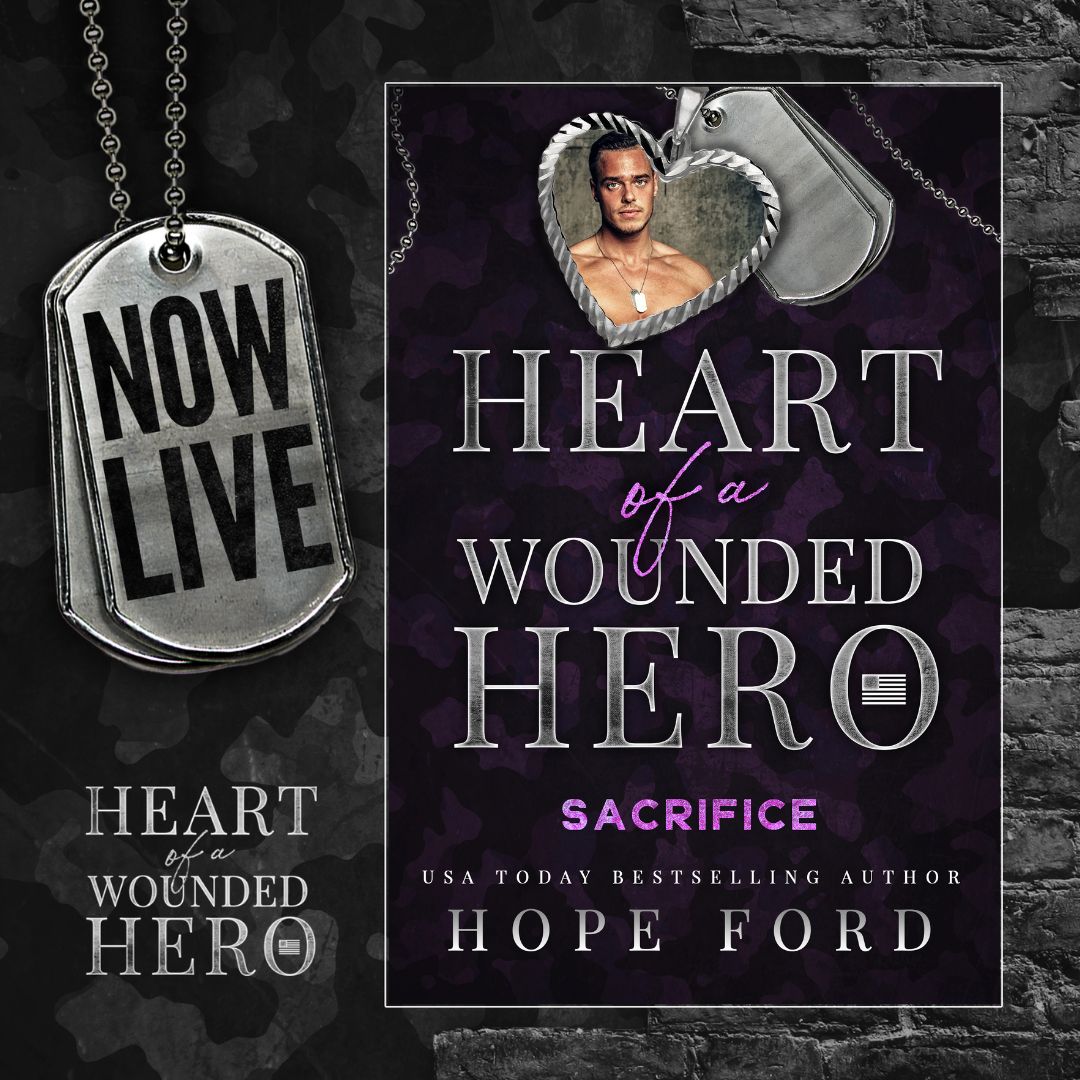 #NEW #Sacrifice - the first book in the #HeartofaWoundedHero series by Hope Ford - is #LIVE & #Free on #KindleUnlimited → geni.us/SacrificeHWH