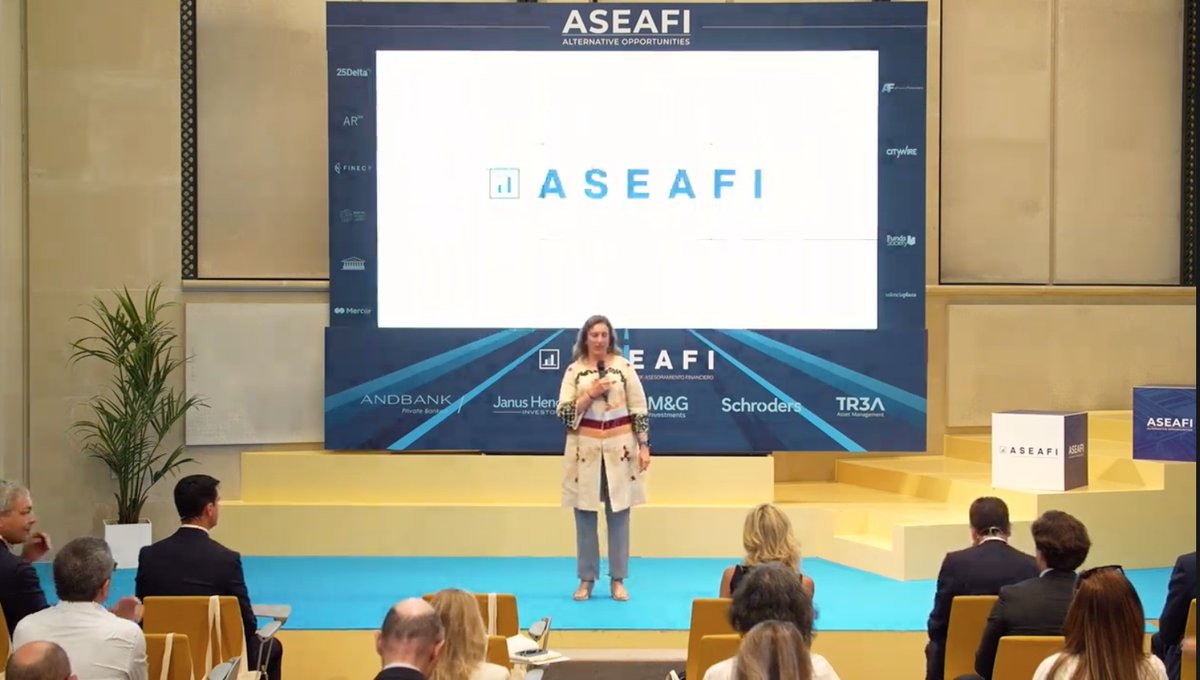 ASEAFI's tweet photo. ¡Damos por finalizado el #ASEAFIAlternative!
Muchas gracias a los asistentes y a los profesionales de @AndbankES, @JanusHenderson, @MandGInsights, @Schroders, @Trea_AM, @SergioMiguezM, @finect, @IEAF20 y @MercerSpain por vuestra participación 👏 https://t.co/gLoKbjE73b