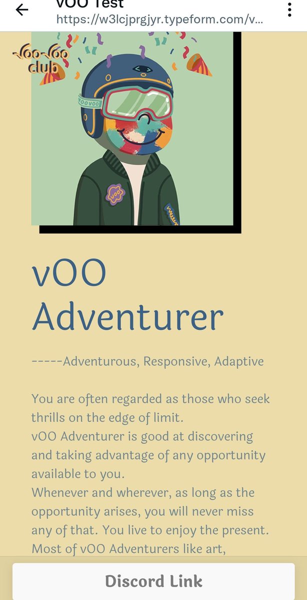 Jamalinho0258's tweet photo. @vOOvOOClub I am vOO Adventurer @vOOvOOClub https://t.co/axdAgINBTn