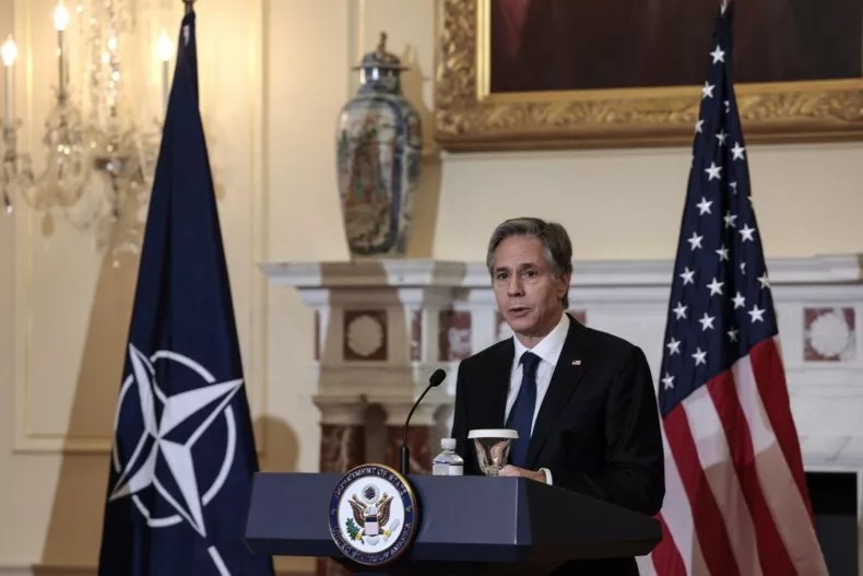 U.S. Secretary of State Antony Blinken said Sweden and Finland joining NATO would be a victory for democracy, as their citizens "demanded it."

newsweek.com/ukraine-war-li…