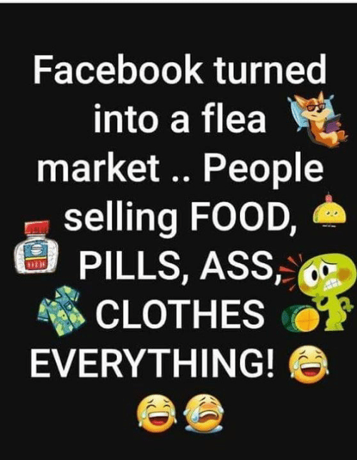 Kimba_NJ_83's tweet photo. #Facebook #WTH #WhyDoThat I'm sorry I must be blunt, but I wouldn't be posting this again if it wasn't true. Facebook has been turned into a free-for-all FLEA MARKET https://t.co/OcknbKhlhD