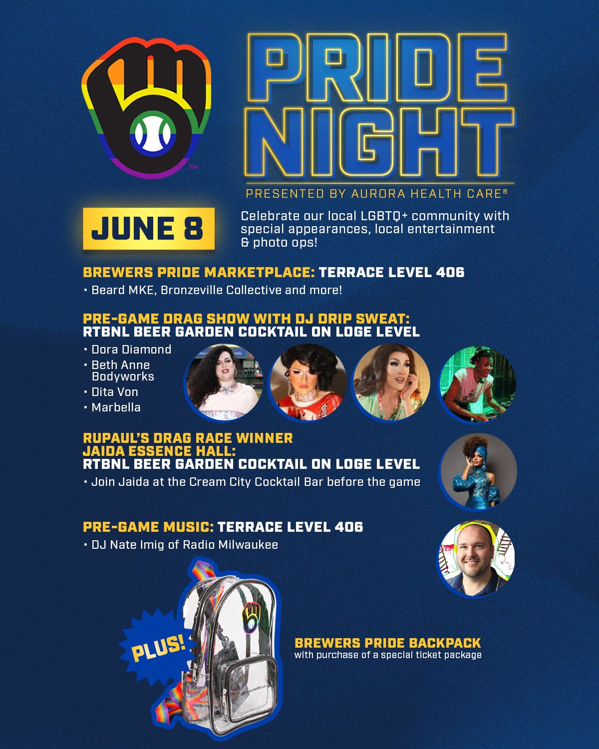 Milwaukee Brewers on Twitter "Happy Pride Month! We’re celebrating