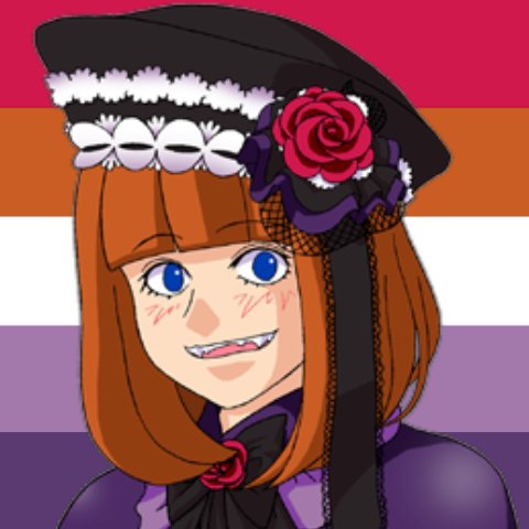 PEMDASEvatrice's tweet photo. happy pride month little gay people who live in my phone, have a lesbian flag colour picked from evatrice to celebrate https://t.co/aFk4htJxnl