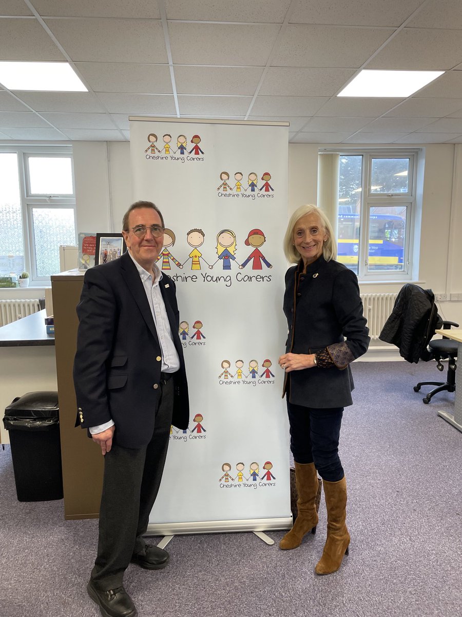 One in five children in Cheshire is a carer for a parent or sibling. Cheshire Young Carers seeks them out and gives them support, encouragement and a chance to enjoy fun activities. What a fabulous charity, making a real difference.⁦⁦<a href="/CYC_youngcarers/">CheshireYoungCarers</a>