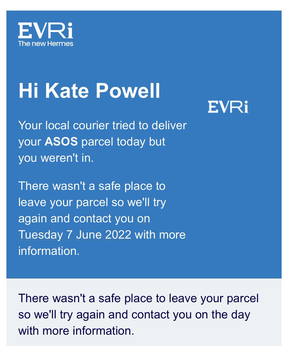 kate__powell's tweet photo. This absolute bullish!t really puts me off using @ASOS - due yesterday, then today they couldn’t be bothered 😕 🤦🏻‍♀️ https://t.co/7FZubEJByu