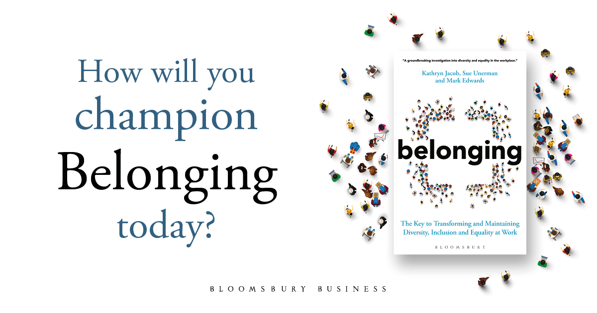 What do you do to make sure people belong in your organisation? What does it truly mean to belong?

Belonging by Kathryn Jacob, Sue Unerman and Mark Edwards is out now. amzn.to/3Gytq21

<a href="/cinemalover/">Kathryn Jacob</a> <a href="/SueU/">Sue Unerman</a> <a href="/MarkEdwards140/">Mark Edwards</a>